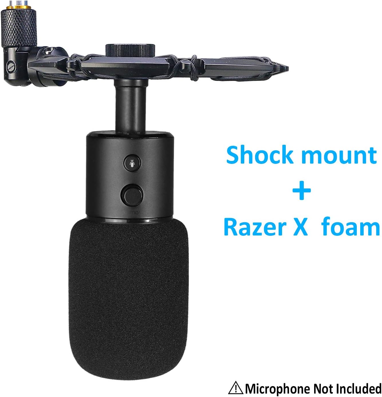 Razer Seiren X Shock Mount and Pop Filter Matching Boom Arm Mic Stand