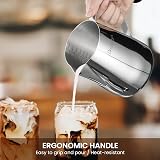 Dailyart Milk Frother Jug 900ml 304 Stainless Steel Coffee Pouring Pitcher view 3