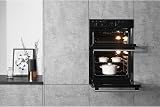 Hotpoint Newstyle Electric Built In Double Oven Black Digital Display Twin Grill view 8