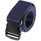 COW&amp;COW Gait Belt 54inch - Transfer and Walking Assistance with Quick Release Buckle for Caregiver Nurse Therapist 2 inches(Navy Blue)