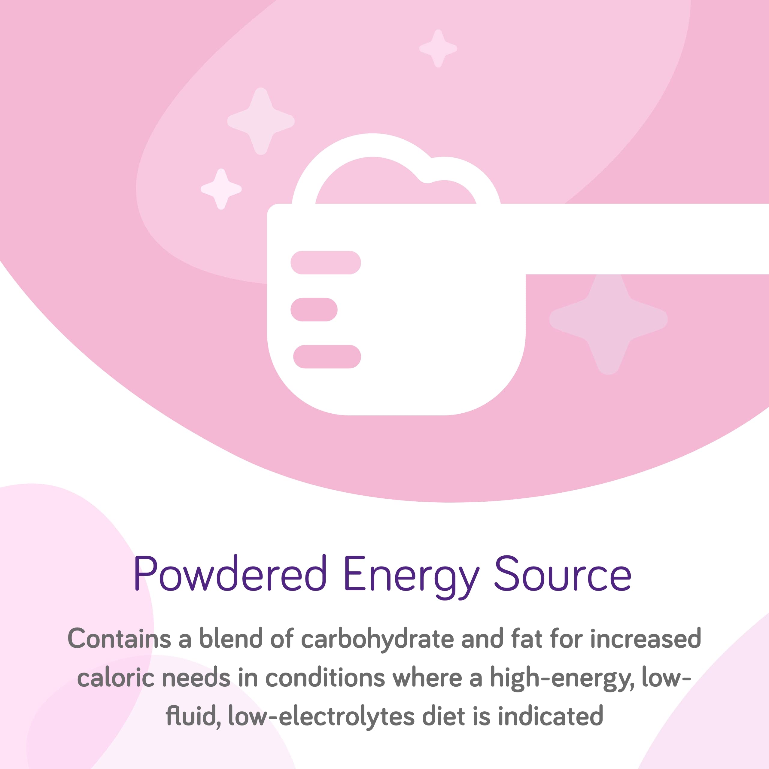 Duocal Nutricia High Calorie Super Soluble Powder - High-Calorie Support Supplement Powder - Energy Supplement with Dual Source of Carbohydrate & Fat - Dairy-Free - Unflavored, 14.1 oz (Case of 1)