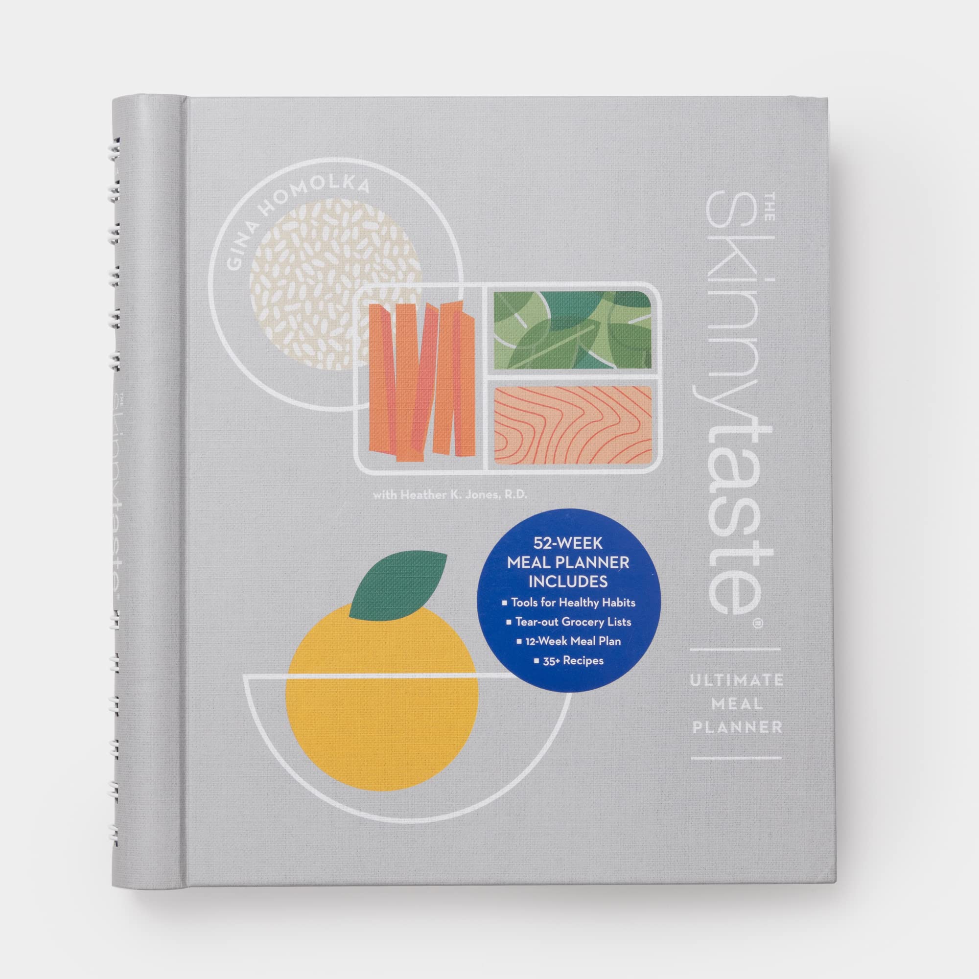 The Skinnytaste Ultimate Meal Planner: 52-Week Meal Planner with 35+ Recipes, a 12-Week Meal Plan, Tear-Out Grocery Lists, and Tools for Healthy Habits The Skinnytaste Ultimate Meal Planner: 52-Week Meal Planner with 35+ Recipes, a 12-Week Meal Plan, Tear-Out Grocery Lists, and Tools for Healthy Habits Hardcover