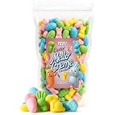 Easter Mello Creme Mix, 24 oz Bulk Resealable Bag | Spring Candy Assortment, Pastel Marshmallow Spring Easter Candy for Easter Baskets, Candy Dishes &amp; Party Favors