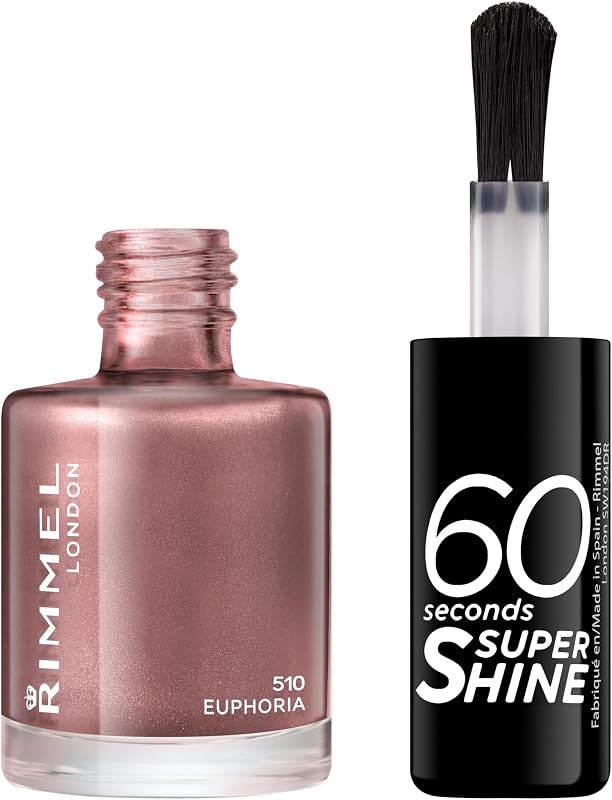 60 Seconds Super Shine Smalto per unghie 01 Euphoria