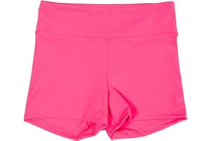 Destira Girls Gymnastic High Waisted Shorts - Compression Athletic Performance Sport Shorts, GIRLS/CHILD Sizes