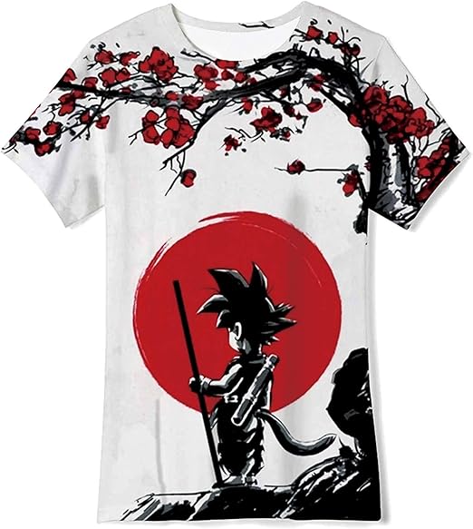 Amazon Opcolvボーイズガールズドラゴンボールzシャツキッズティーンエイジャー3dプリントグラフィックtシャツ6 16年 Xxl Tシャツ カットソー 通販
