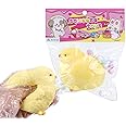 2 PCS Chick Squishies Toys, Stretchy Chick Stress Relief Simulation Fake Chick Fidget Toy for Adults Teenage Party Favors