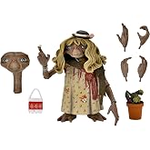 NECA E.T. The Extra Terrestrial: 40th Anniversary Ultimate 7-Inch Scale Action Figure, Dress-Up E.T.