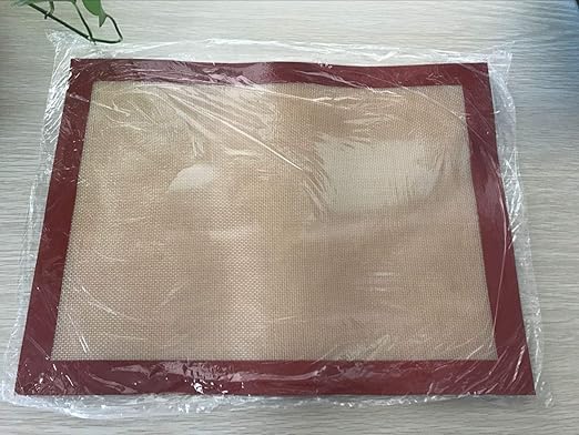 Amazon.com: Alfombrilla para horno, antiadherente, de silicona y Rojo-Marrón: Kitchen & Dining