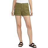 Silver Jeans Co. Women's High Rise Cargo Shorts-Legacy