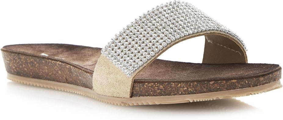 dune sparkly flip flops