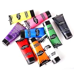 MEICOLY Pink Halloween Face Body Paint, 2.37Oz