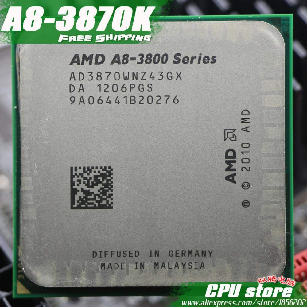 Cpu Processors Amd A8 3870k Quad Core Fm1 3 0ghz 4mb 100w Cpu Processor Pieces A8 3870 Apu 3870 Integrated Graphics Sell 3850 Electronics Youngtimers Fr