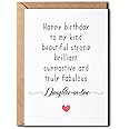 LillaGifts Daughter-In-Law Birthday Card - Amazing Daughter-In-Law Gift - Birthday Card Daughter-In-Law - Funny Daughter-In-Law Card - Card For Daughter-In-Law Birthday