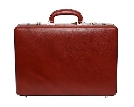 Zordan Leather Briefcase Bag Cum Office File Bag for Men Expandable Made in Pure Leather