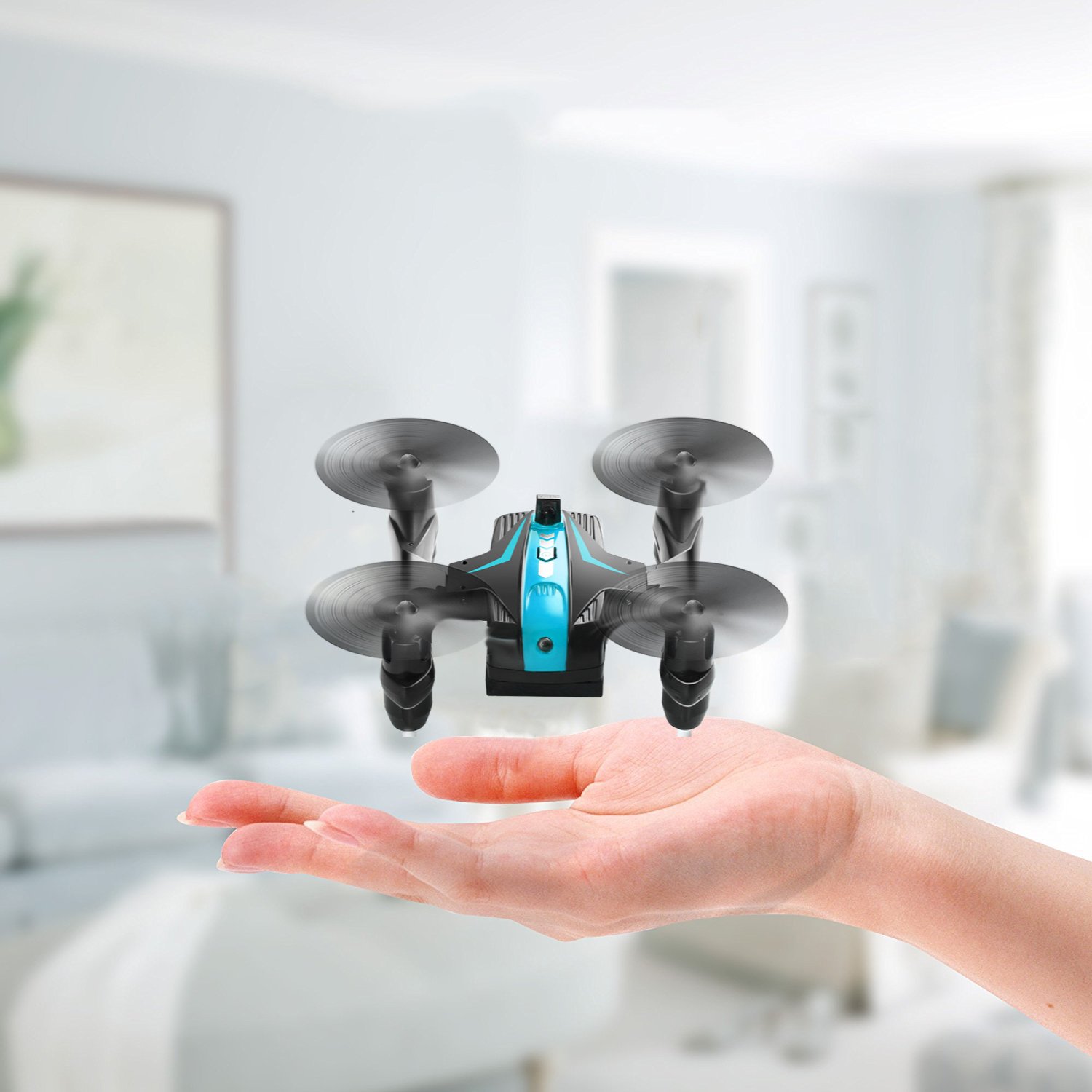 Mini Drone Wars Battle Drones Mini Battle Drones for Air War with 4 Channel and Infrared Fighting Function, Headless Mode and Emergency Stop, Toy Drone for Beginner & Kids Fighting