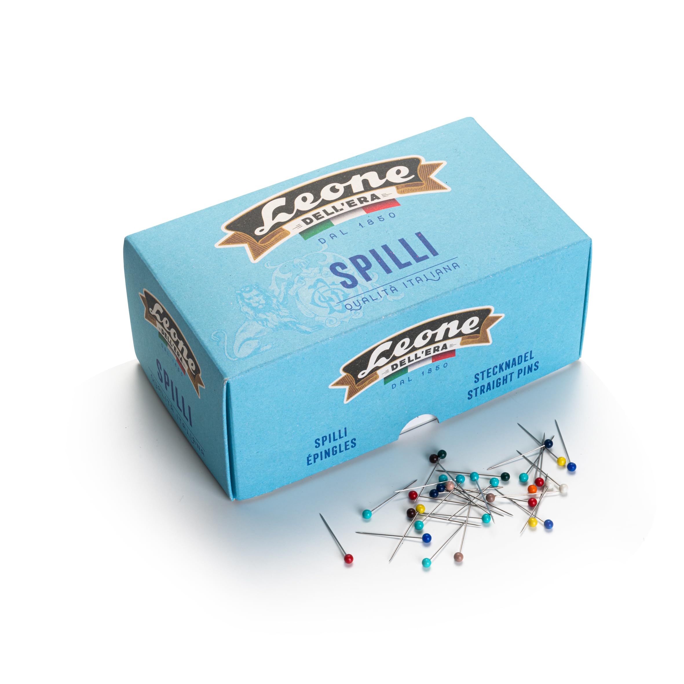 Leone Dell'Era Pin Head, Mixed Colors, mm. 0,6x32