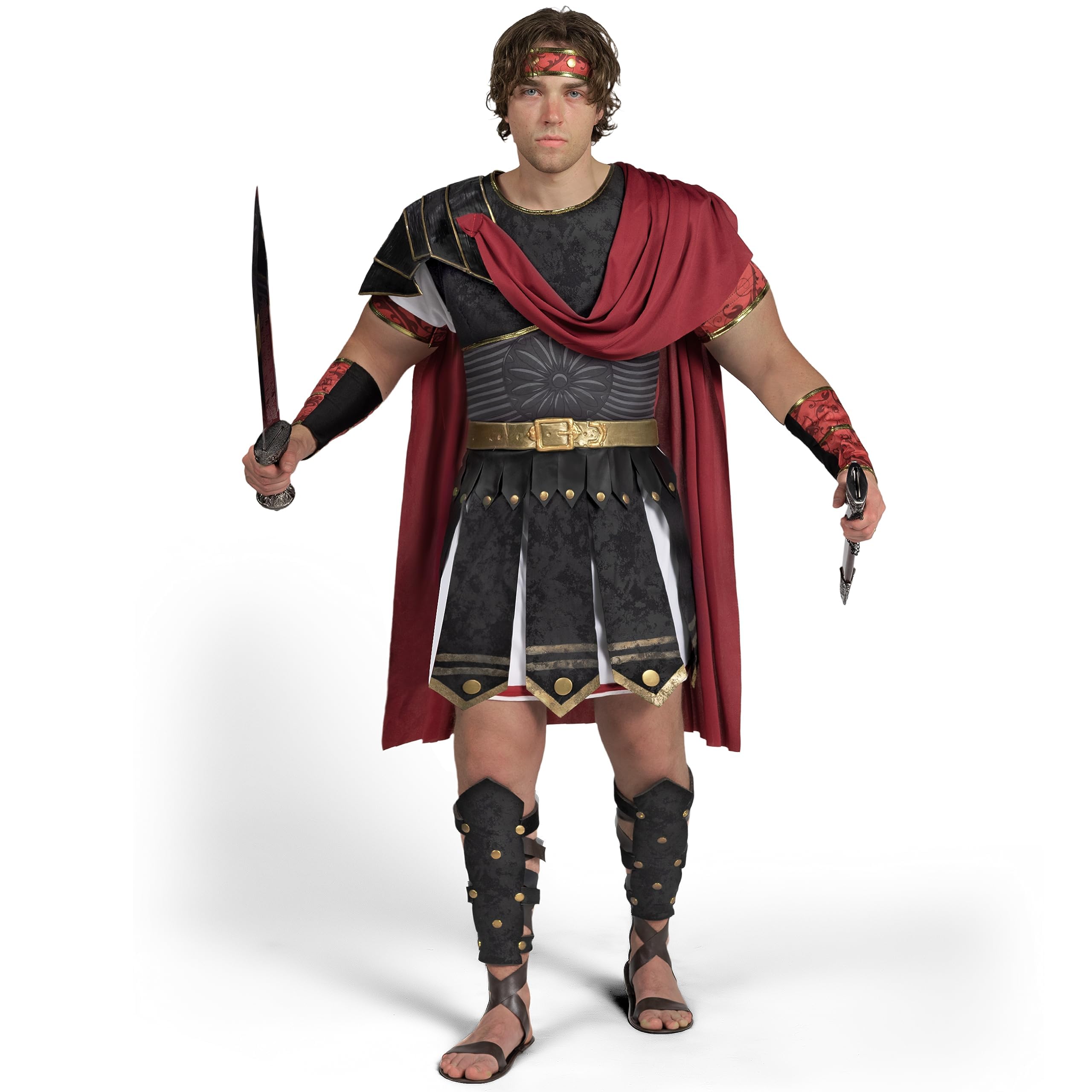 Spooktacular Creations Brave Men Roman Gladiator Costume Set