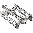 MKS (Mikashima) Silvan Touring Next Pedal, Silver, Left and Right Set