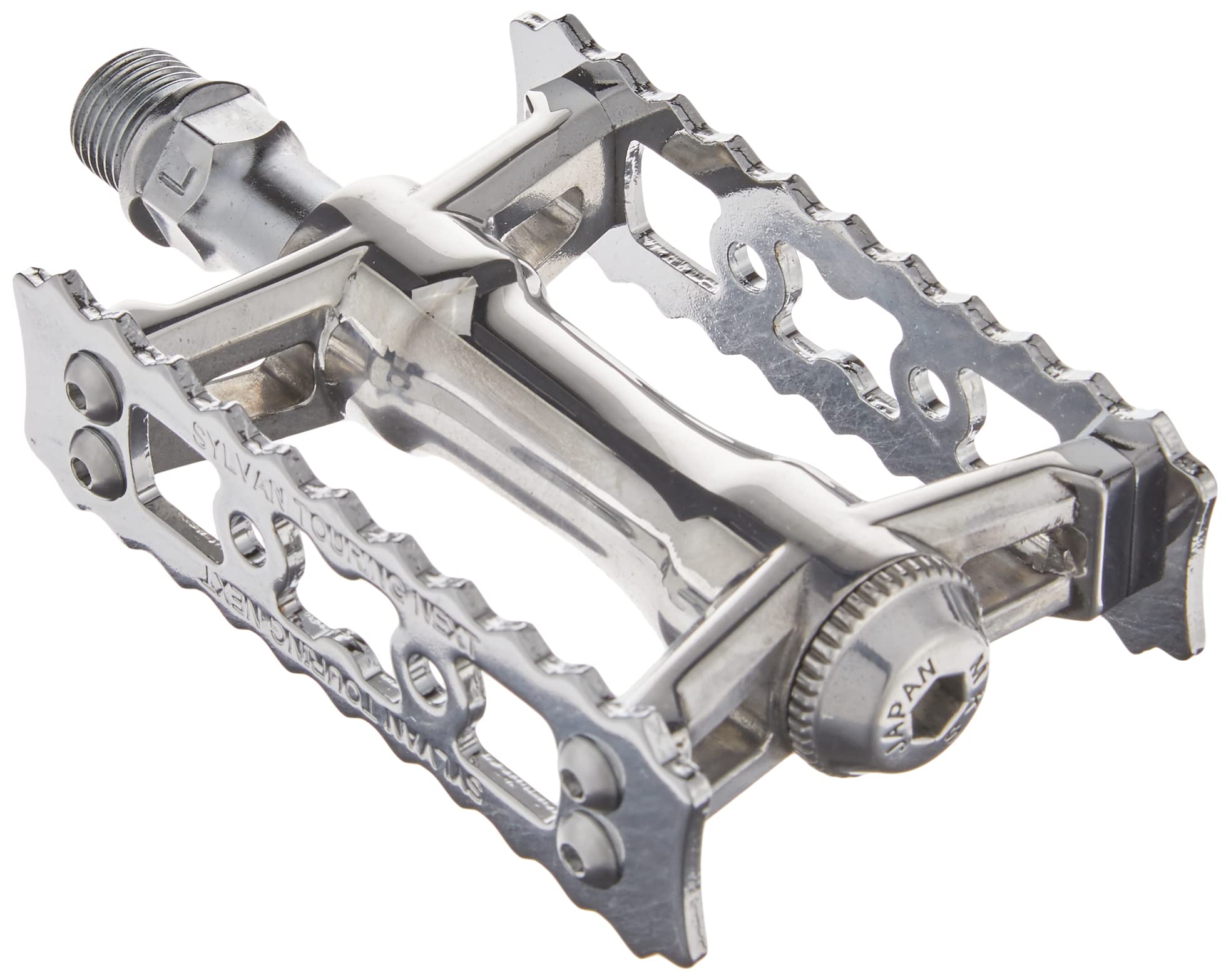 MKS Sylvan Tour Next: Durable alloy, touring pedal with a classic design, Metallic