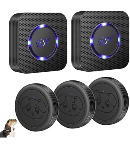 Dog Doorbell For Potty Training - Wireless Touch Button With 52 Ringtones