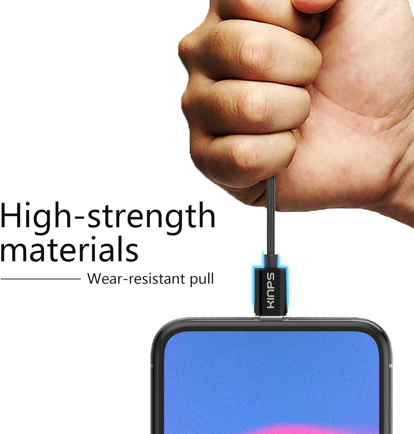 KINPS Aux to Lightning Cable 4FT, [Apple MFI Certified] 3.5 mm Headphone Jack Adapter Male Audio Cord Compatible with iPhone 11 Pro Max/iPhone 11/XS/XR/X/8/7 (Black-1 Pack): Electronics