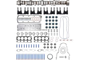 IGNISPARK 5.3L Non AFM DOD Disable Camshaft Lifters Kits with Head Gaskets Camshaft Lifters for 2007-2013 Chevy Silverado Suburban Tahoe Avalanche, GMC Sierra Yukon Envoy 5.3L Gen IV Truck/SUV Engines
