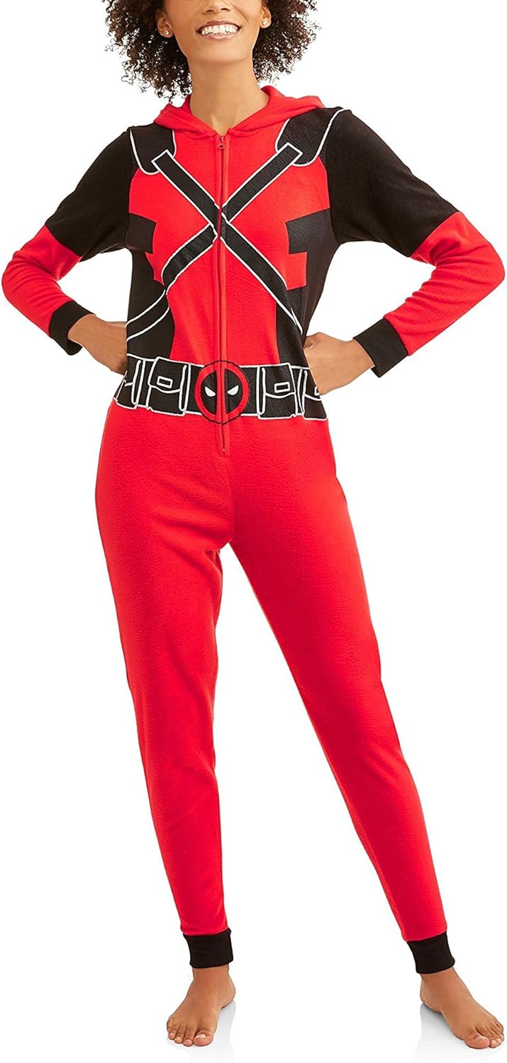 deadpool footie pajamas