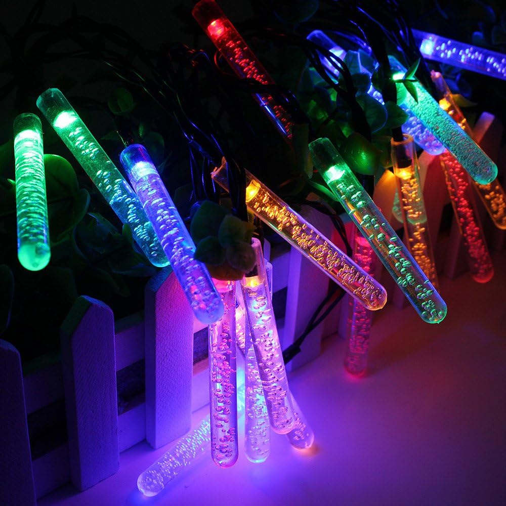 Clearance Sale! String Lights LEEDY 20 LED Romantic Colorful Bubble Solar Fairy Light, Home Garden Decor Battery Lights Xmas Wedding Party Festival Stage Ambience Lamp, 3.2M