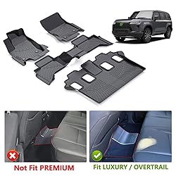 LJWAITO Floor Liners for 2024 2025 Lexus GX550 7