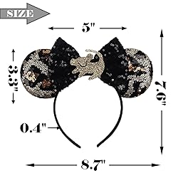 FACHPINT Leopard Ears Cheetah Ears mouse earsfor