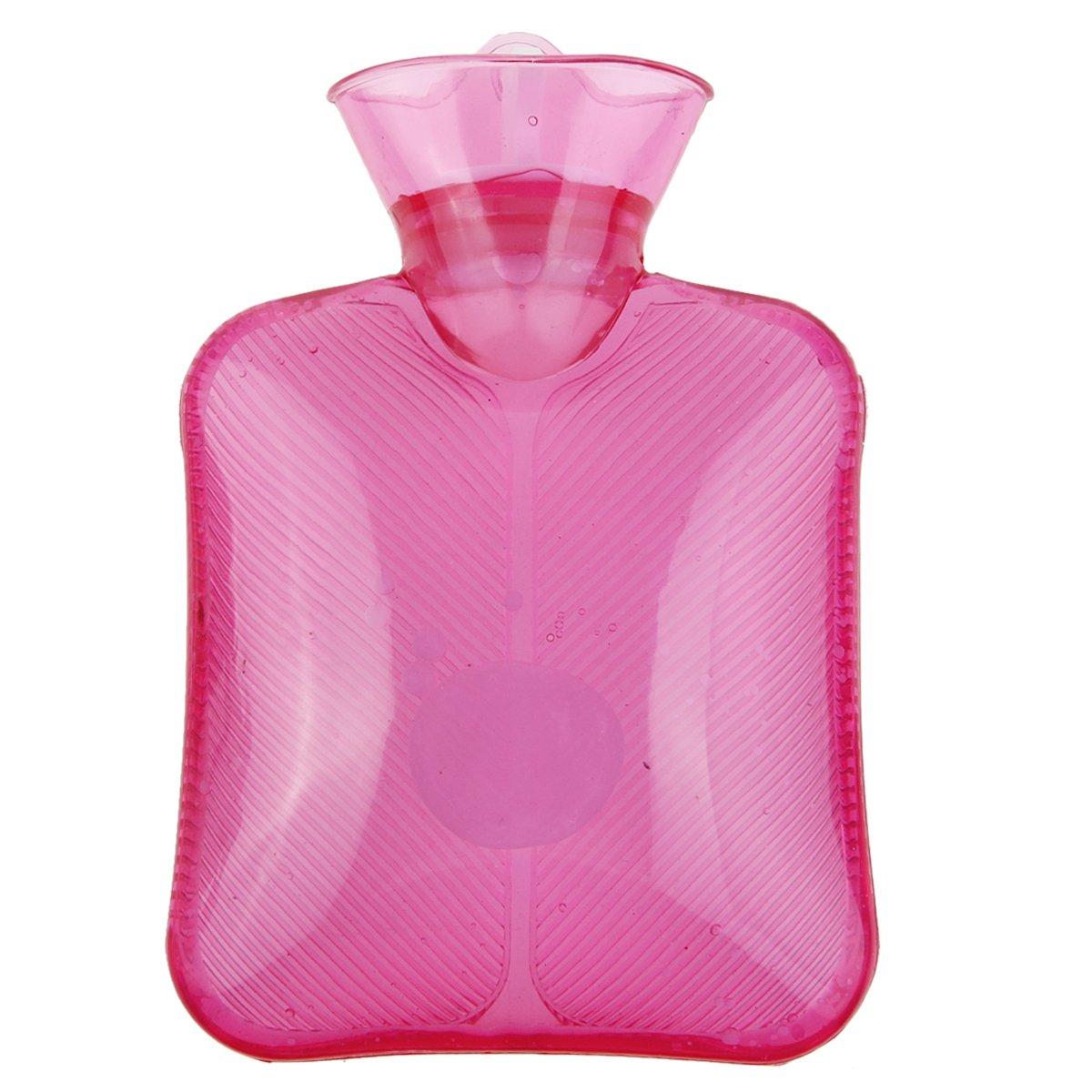 Pink Child Ribbed Hot Water Bottle by Fashy Health