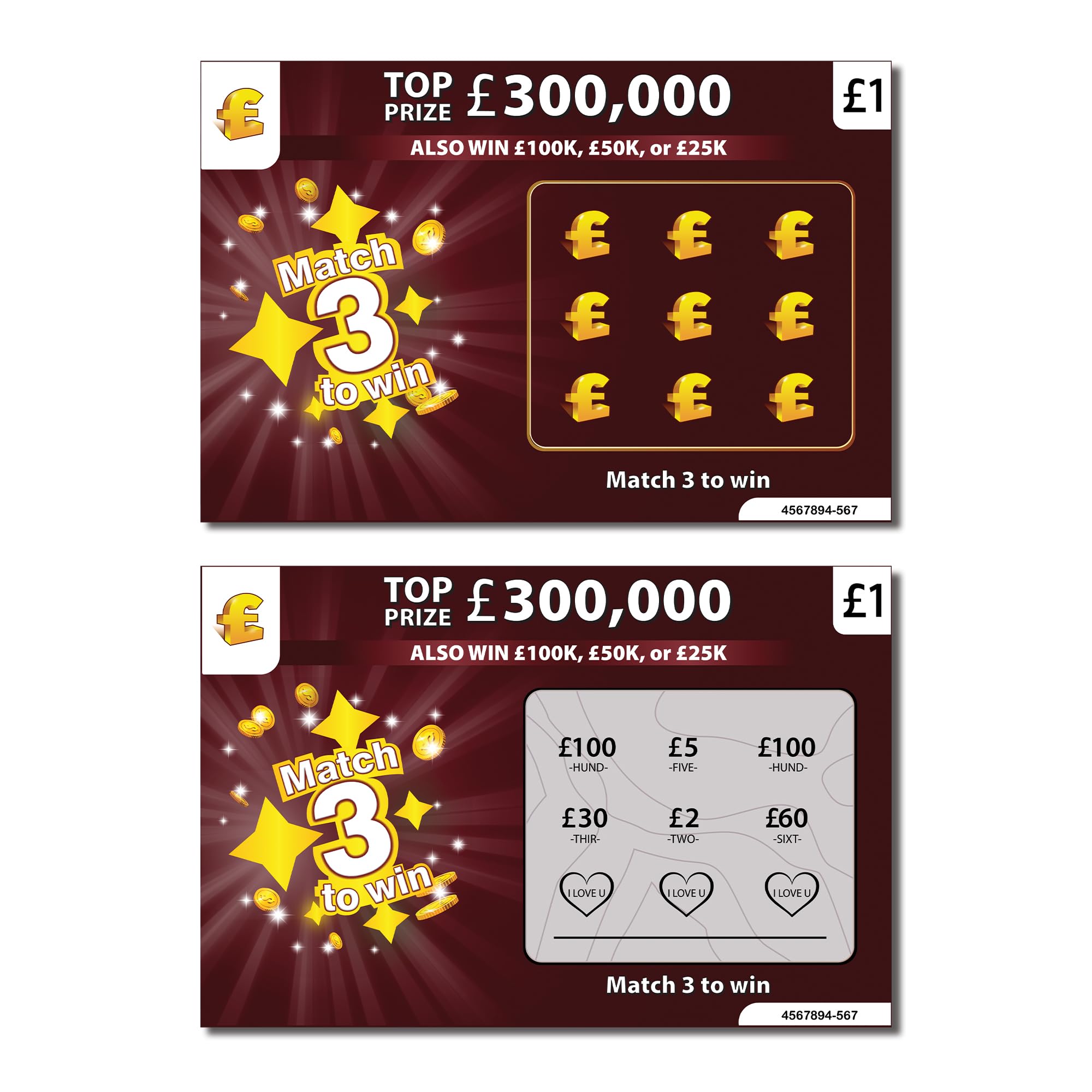 I Love You Card | Surprise I Love You Gifts for Him | Little Presents for Her | Will You Be My Girlfriend | Anniversary Presents | I Miss You Cards | 2 Pack Scratch to Reveal