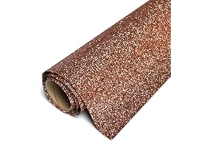 Siser Glitter HTV 12"x3ft Roll (Brown) Iron on Heat Transfer Vinyl