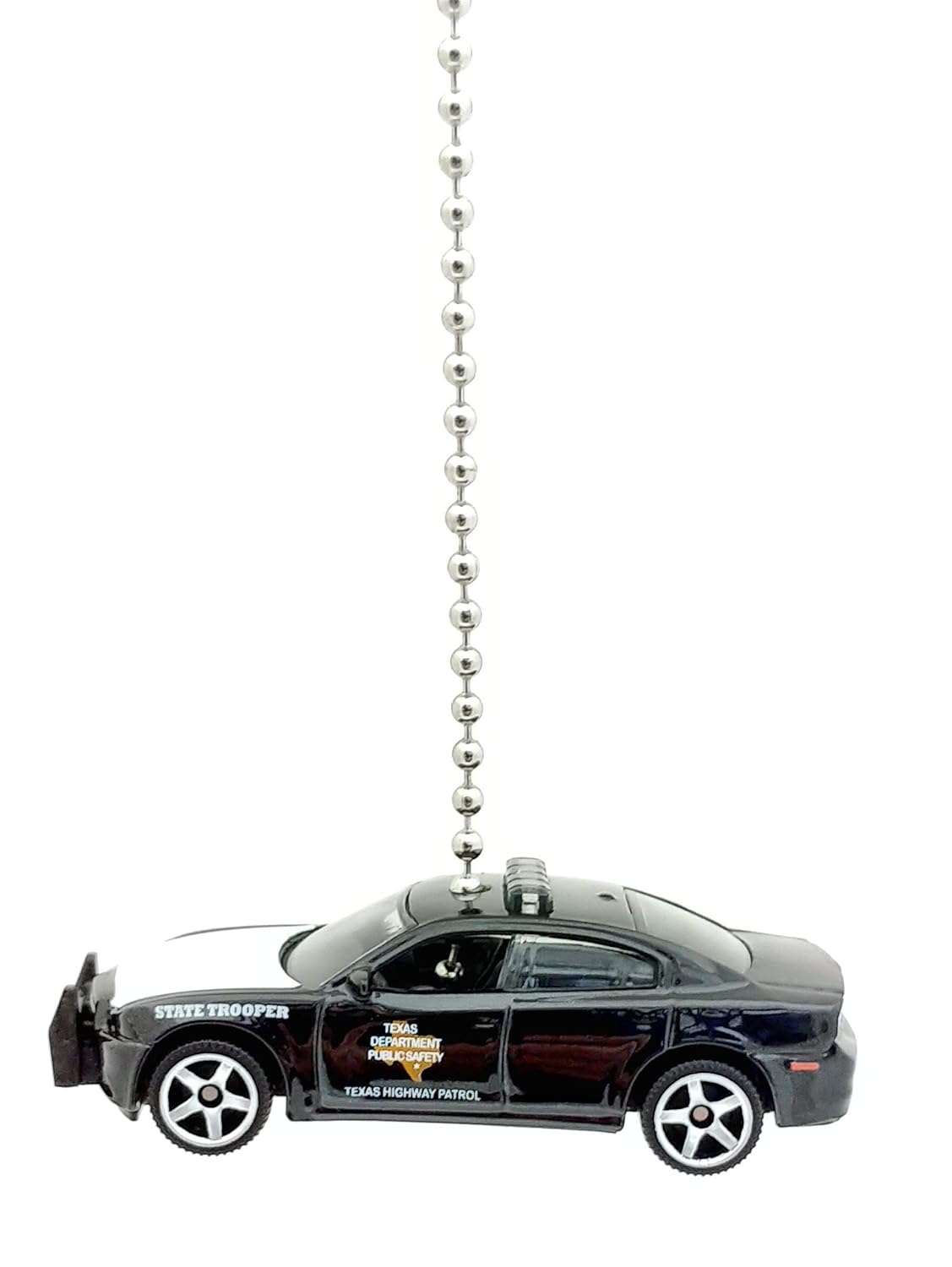 Pull Chain Ornaments Police Patrol Car Ceiling Fan Pull Or Light