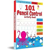 101 Pencil Control Activity Book For Kids: Tracing Practise Book Age 2+