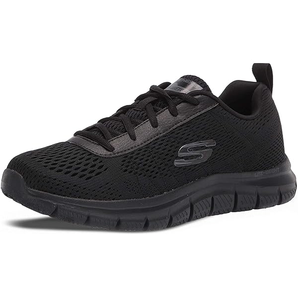 Amazon.com | Skechers Men's Walking Sneaker, Black Knit