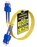VANDESAIL OS2 SC to SC Fiber Patch Cable Single