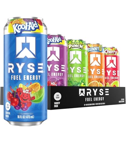 Amazon.com : Repp Sports Raze Energy Drink Cans (Blue Shock) : Grocery &  Gourmet Food