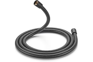 Cobbe 59" Shower Hose Extra Long, Handheld Shower Head Extension Hose Replacement with Gaskets & Sealing Tape, 304 Stainless 