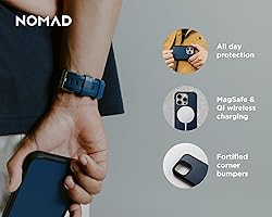 NOMAD Rugged Case for iPhone 15 Pro Case Compatible