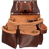 Occidental Leather 3 Pouch Pro Tool Bag with Tape Holder