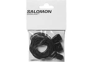 Salomon Quicklace Kit, Footwear Lace Replacement Accessory - Black - NS