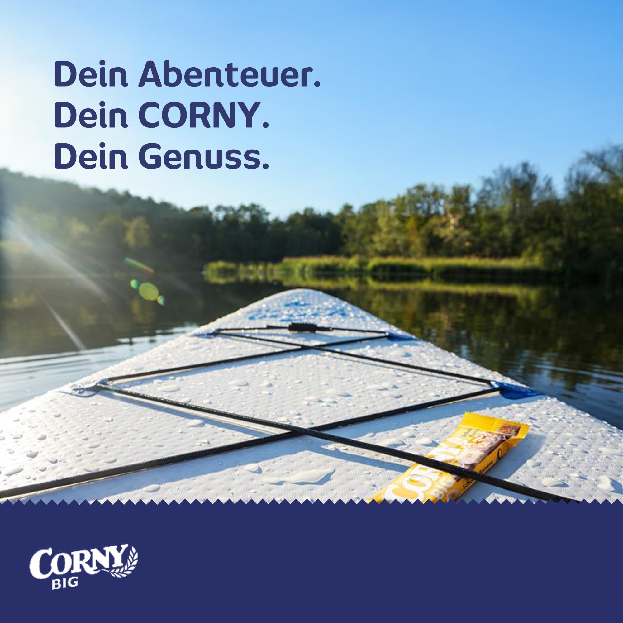 Müsliriegel Corny BIG Schoko Salted Caramel | Großer Riegel mit Schokolade und gesalzenem Karamell | Großpackung 24x40g 5