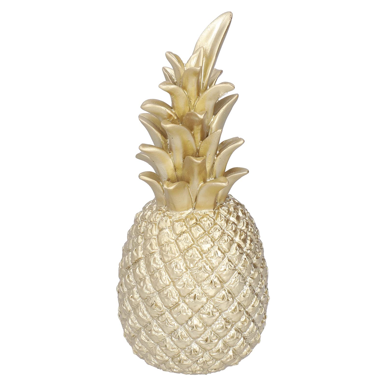 TOTITOM Gold Pineapple Ornament, Resin Material, Decorative Pineapple, Modern Unique Shape, Perfect for Home Decor