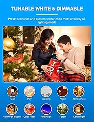 Vanance Smart Light Bulbs 4Pack with Remote, A19
