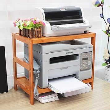 Peaceip Desktop Mehrzweck-Lagerregal, Drucker Rack, Scanner Rack
