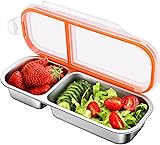 KTKUDY Stainless Steel Snack Container for Kids