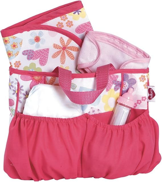 Adora Dolls Baby Dolls Diaper Bag with Accessories Changing Set (5
