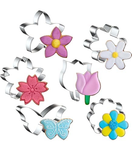 Amazon.com: Beistle Flower Cutouts, 12 Piece, 11